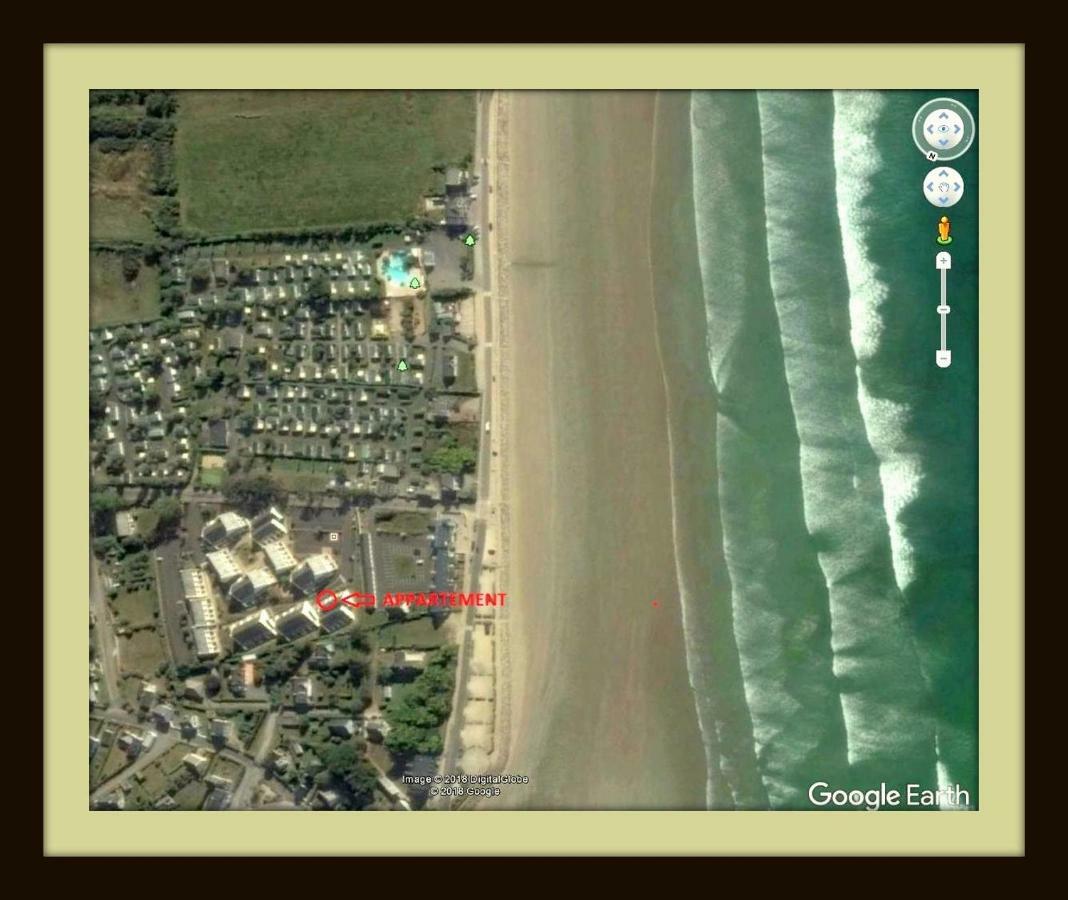 Appartement à la plage Saint-Nic Extérieur photo